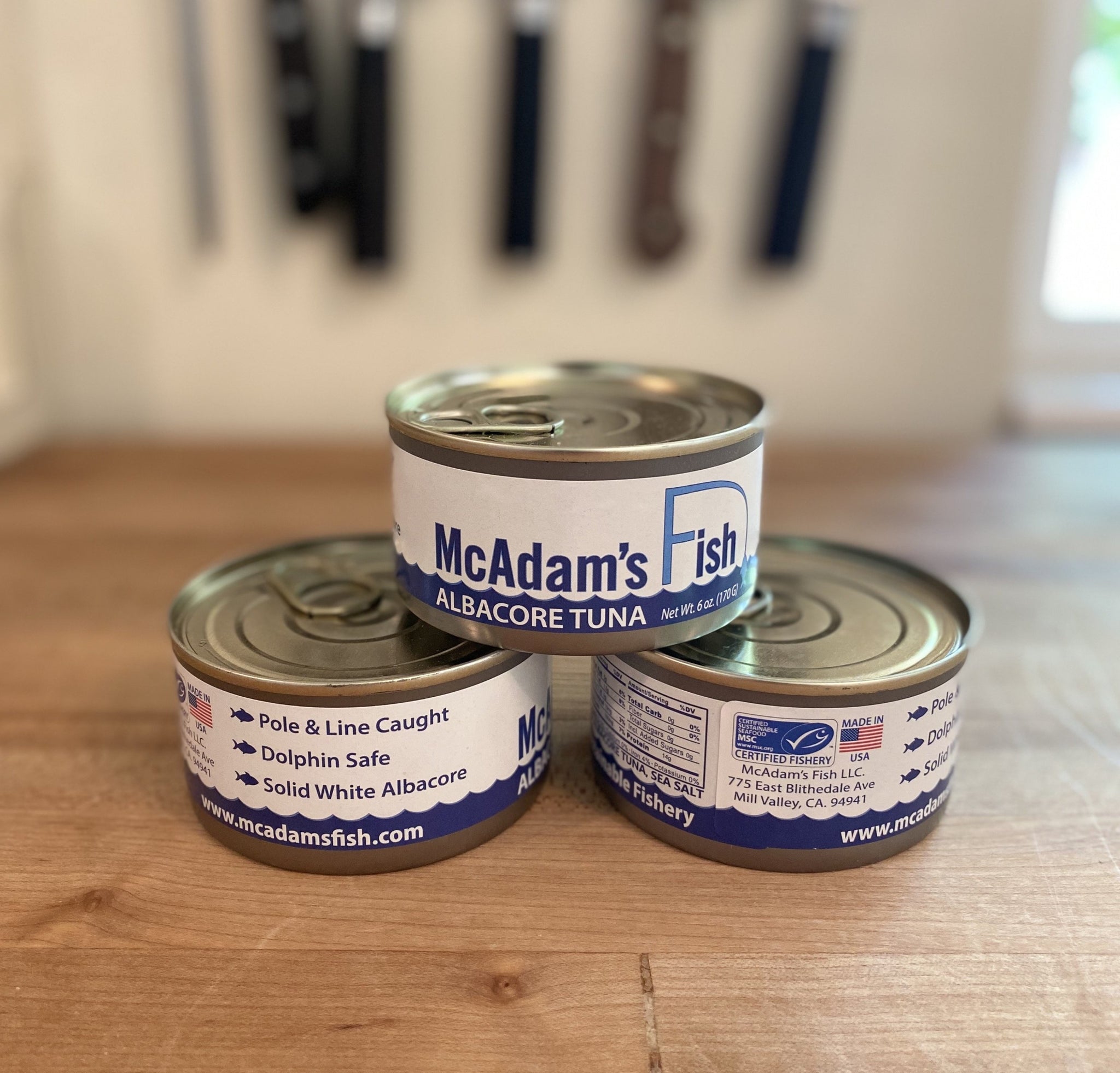 Canned Albacore Tuna - 3 Pack – McAdam's Fish